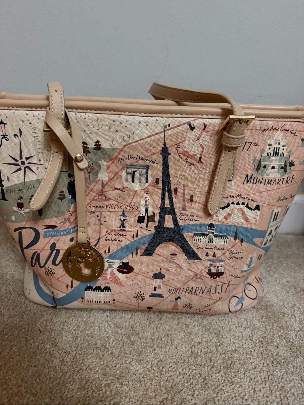 Spartina Paris Tote Bag